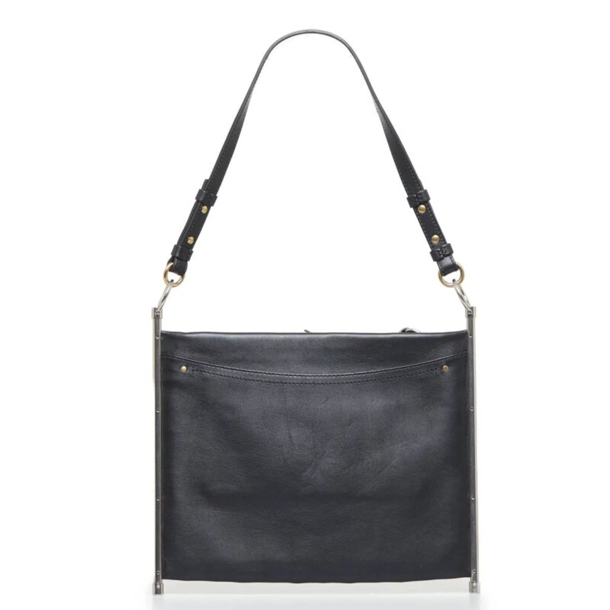 Pre-Owned Chloé Chloe Roy Handbag Shoulder Bag Black Leather Ladies (Good)