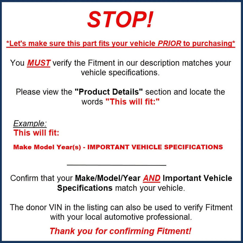 Pre-Owned 2018 Jeep Compass Rear View Backup Camera 68245750AC 55K  (Good)