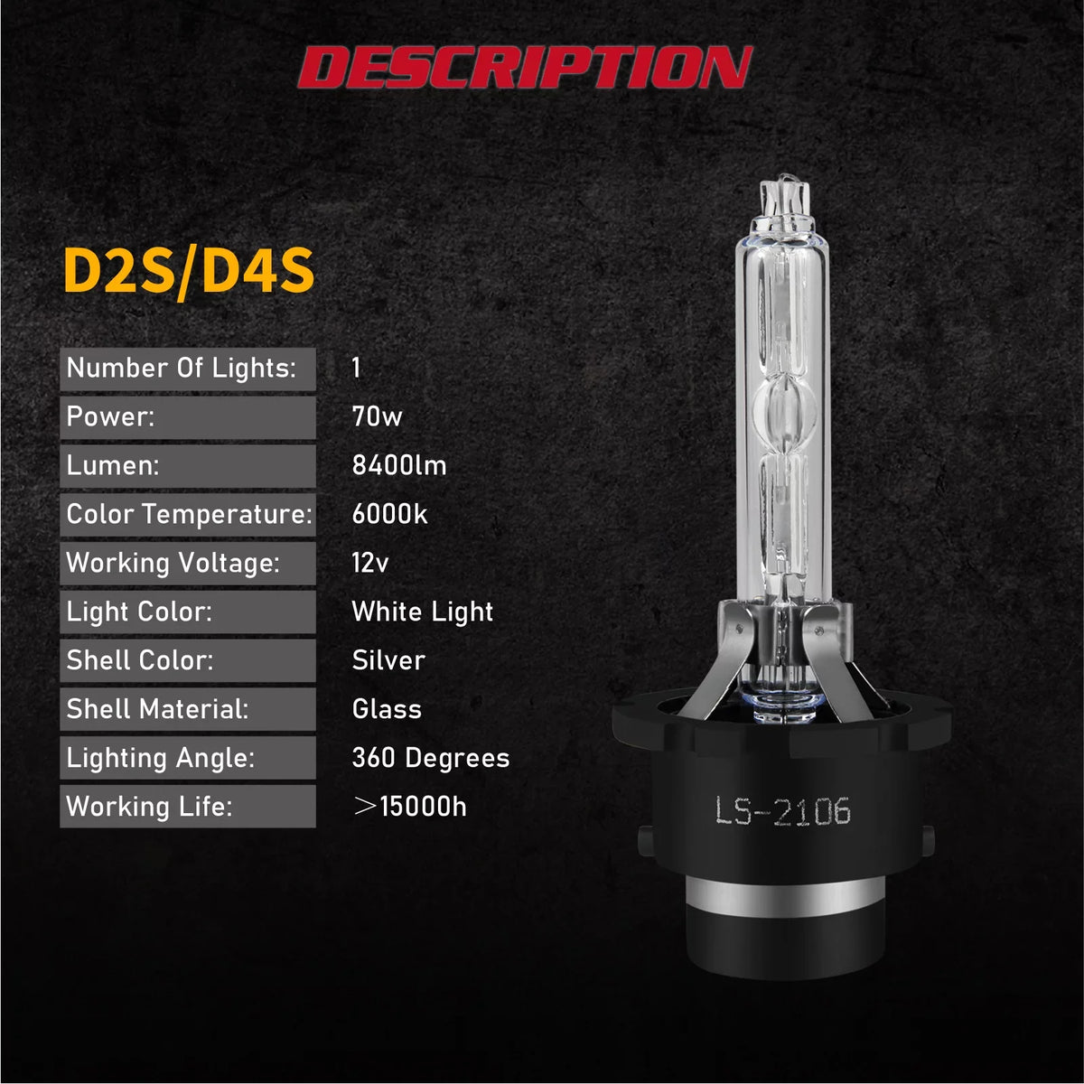 D4S  Headlight Bulbs for Mazda -5 2018 H11 H8 Led Fog Lights 4pcs