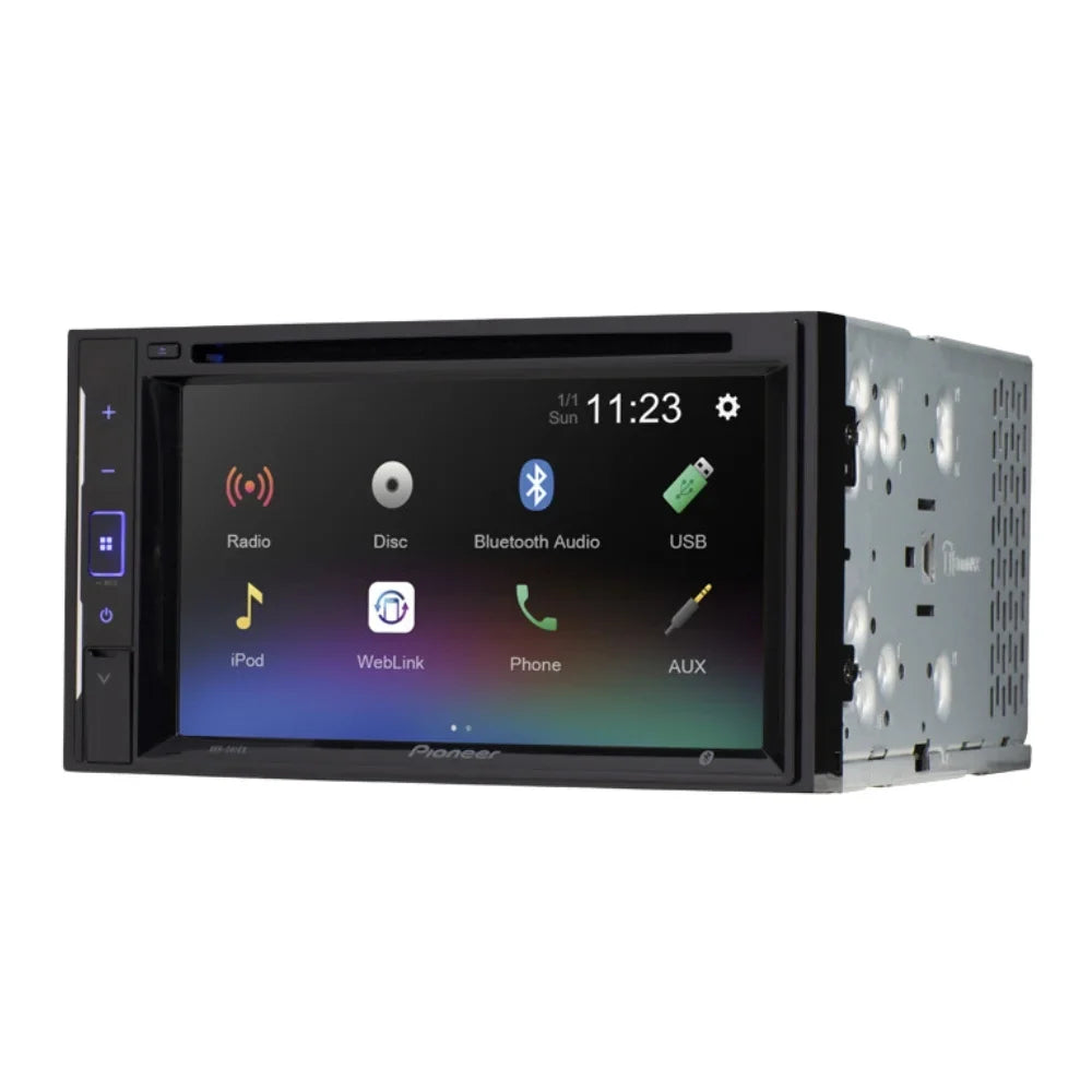 KIT4907 Bundle for 2004-2005 Nissan Titan W/ Pioneer Double  Car Stereo with Bluetooth/Backup Camera/Installation Kit/in-Dash / / 6.2"  Touchscreen Digital Media Receiver