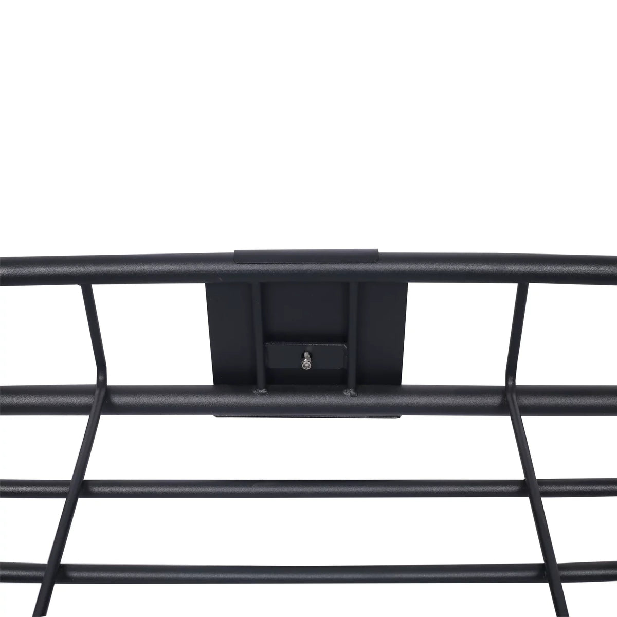 Universal Fit Black Steel Top Mount Roof Rack 43" Heavy-Duty Steel Weatherproof - Rooftop Cargo Carrier Basket
