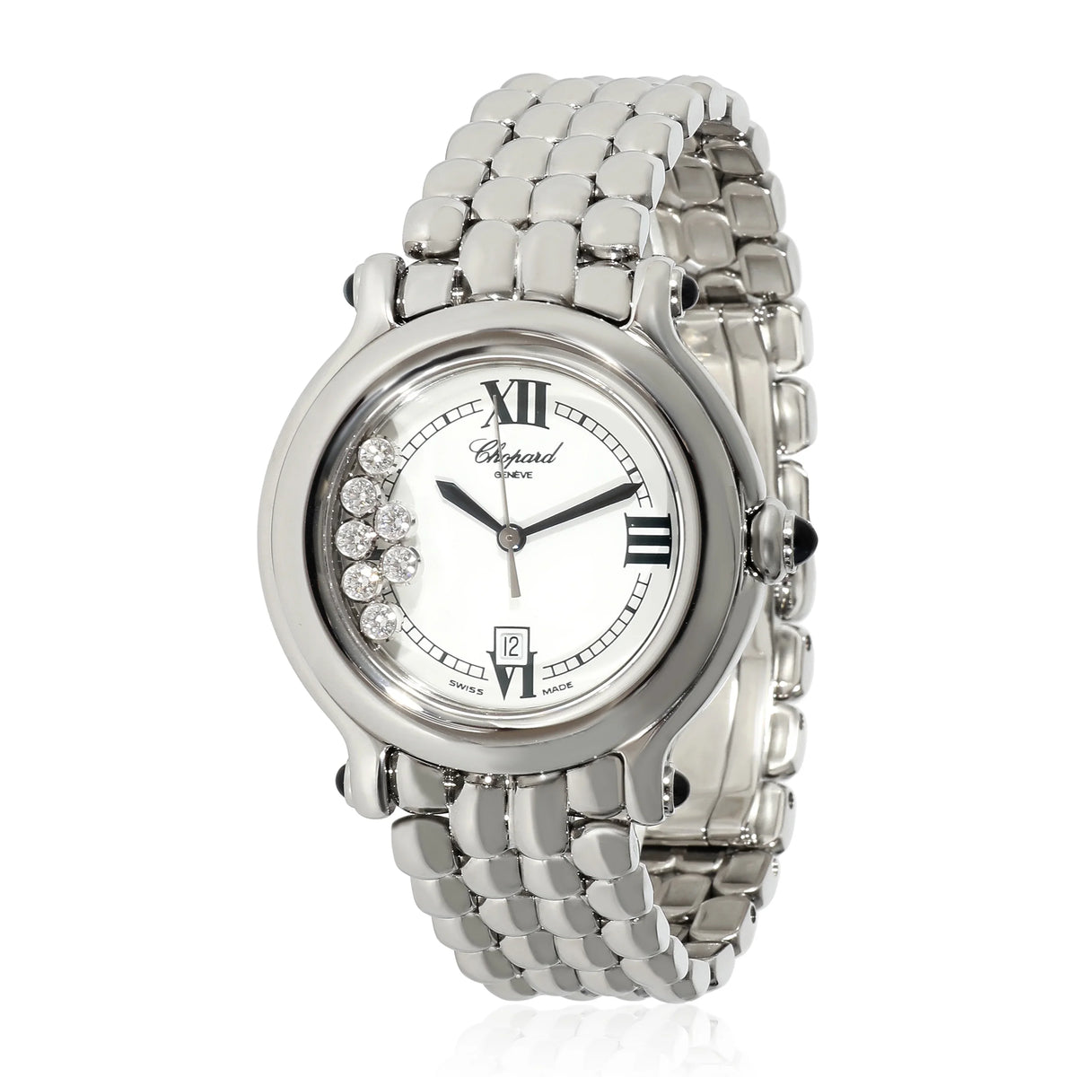 Chopard Happy Sport 27/8236-3005 Women's Watch in  Stainless Steel Pre-Owned