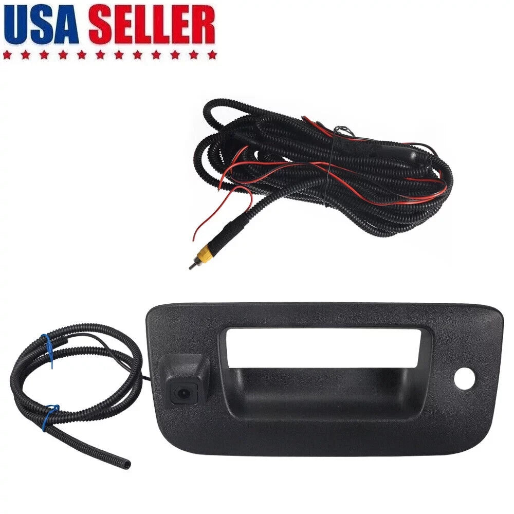 JahyShow Tailgate Handle Rear View Camera - Compatible with Chevy Silverado/ Sierra 07-13
