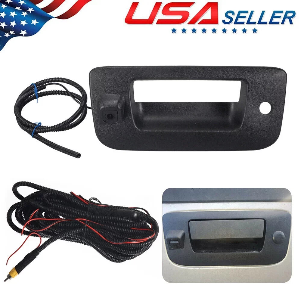 Paddsun For Chevy Silverado/ Sierra Rear View Backup Tailgate Handle Camera 07-13