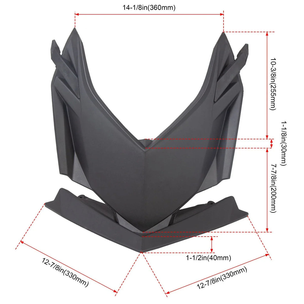 Teledu Front Upper Storage Cargo Bin Cover Deflector Lid For Sea-Doo Spark