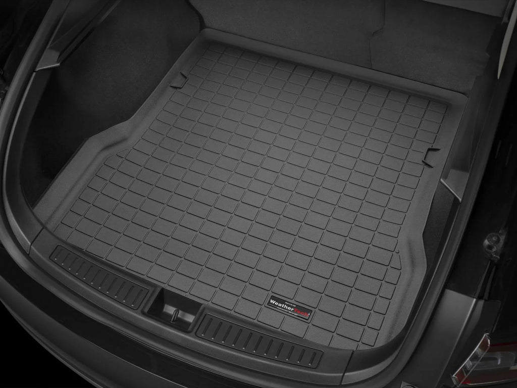 WeatherTech Cargo Trunk Liner with Bumper Protector compatible with 2017-2022 Honda -V - Cargo Tray In Lowest Position With Bumper Protector, Grey