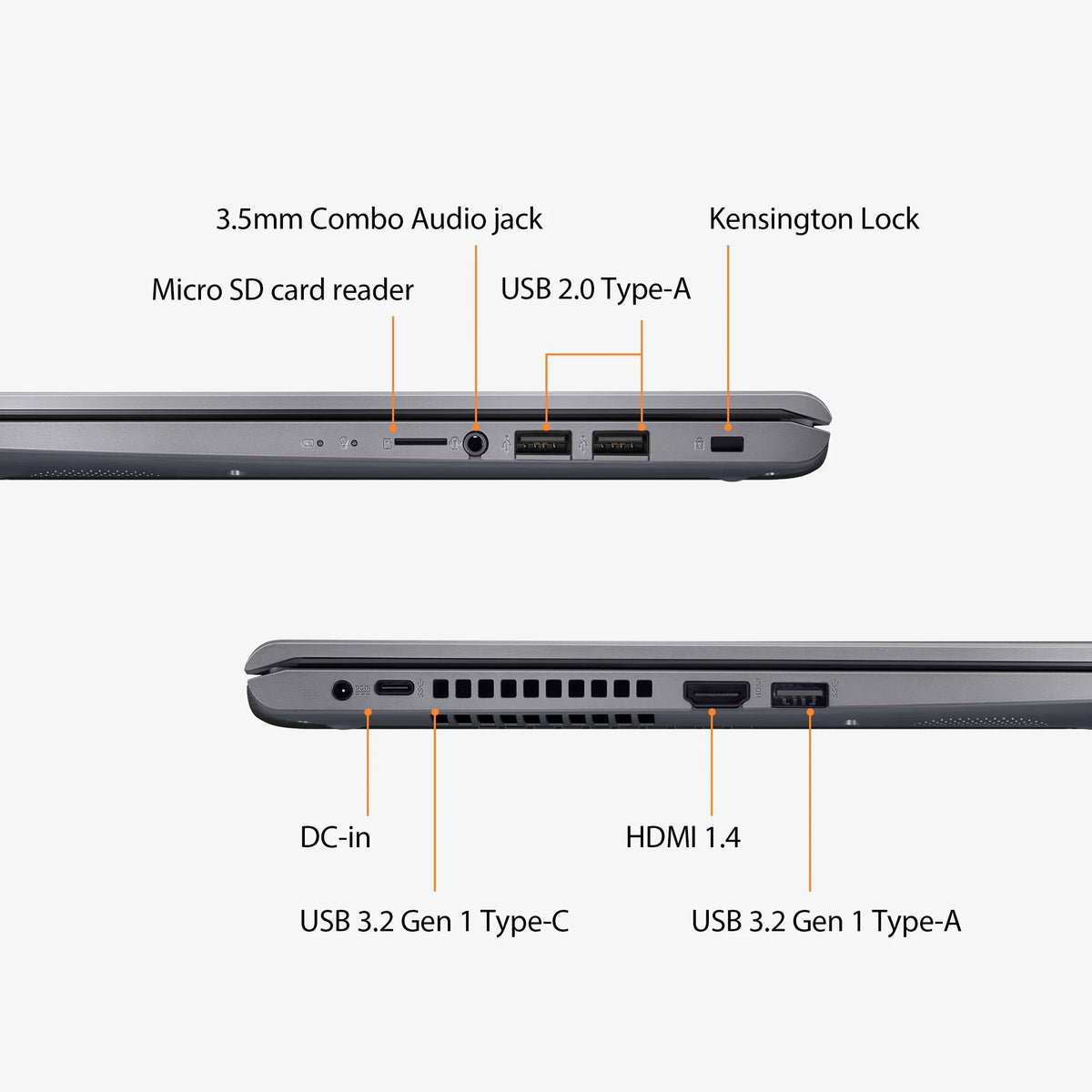Restored  Vivobook 15.6”  Touch  Laptop, Intel Core i5-1135G7, 8GB, 512GB, Win 11 Home, F515EA-WH52 (Refurbished)