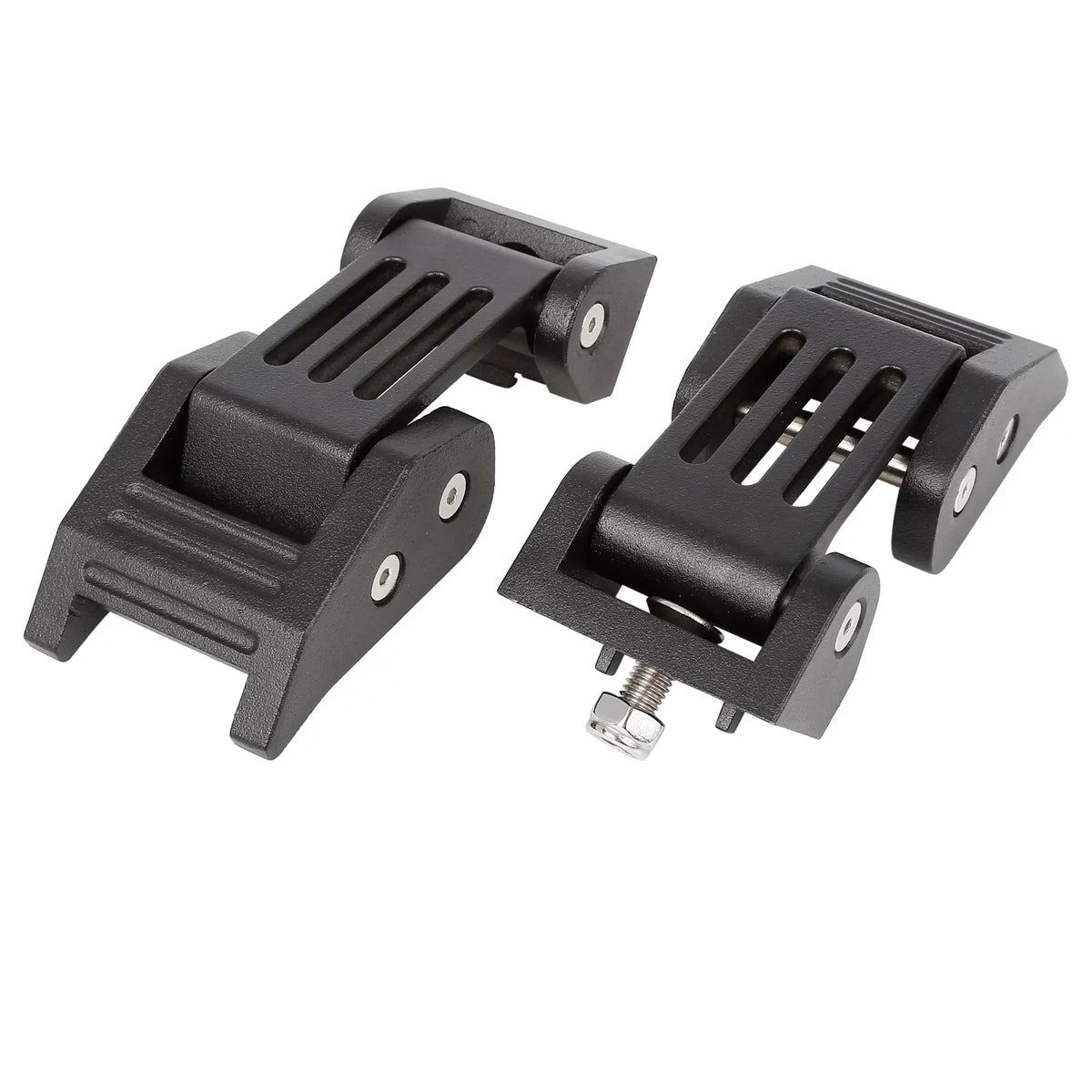 Unique Bargains 2pcs Auto Hood Latches Catch Lock for Jeep Wrangler   2007-2017