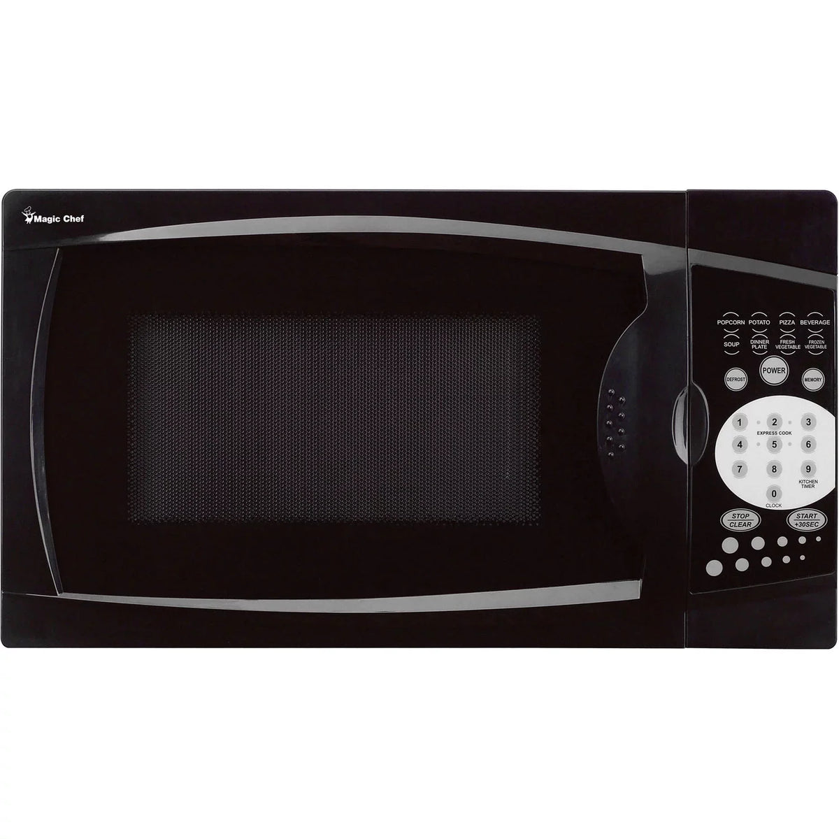 Magic Chef 0.7 Cu. Ft. 1000W Countertop Microwave Oven in Black