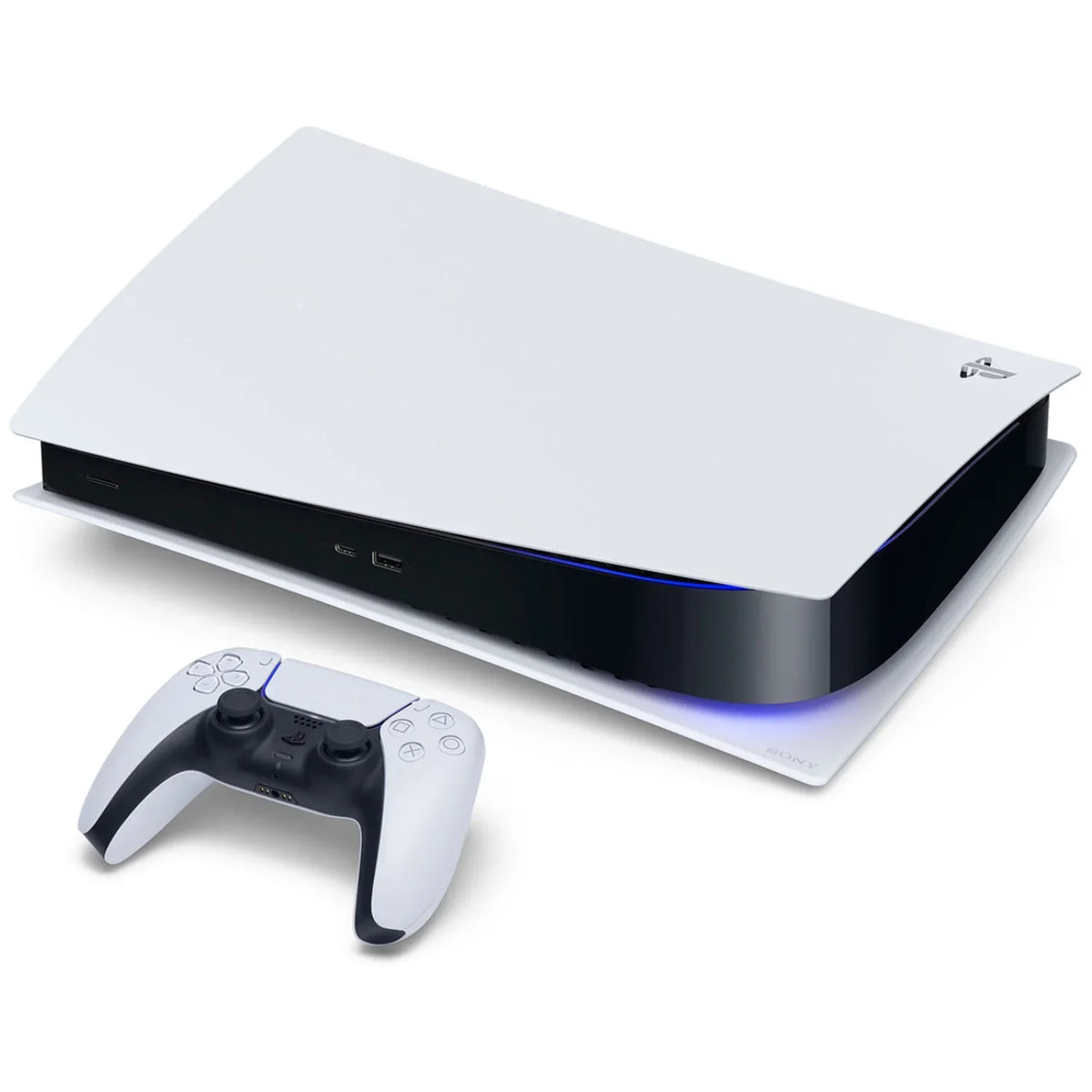 Sony Playstation 5 Disc Version Console with Extra White Controller, Surge PowerPack Battery Pack & Charge Cable and Sackboy: A Big Adventure Bundle