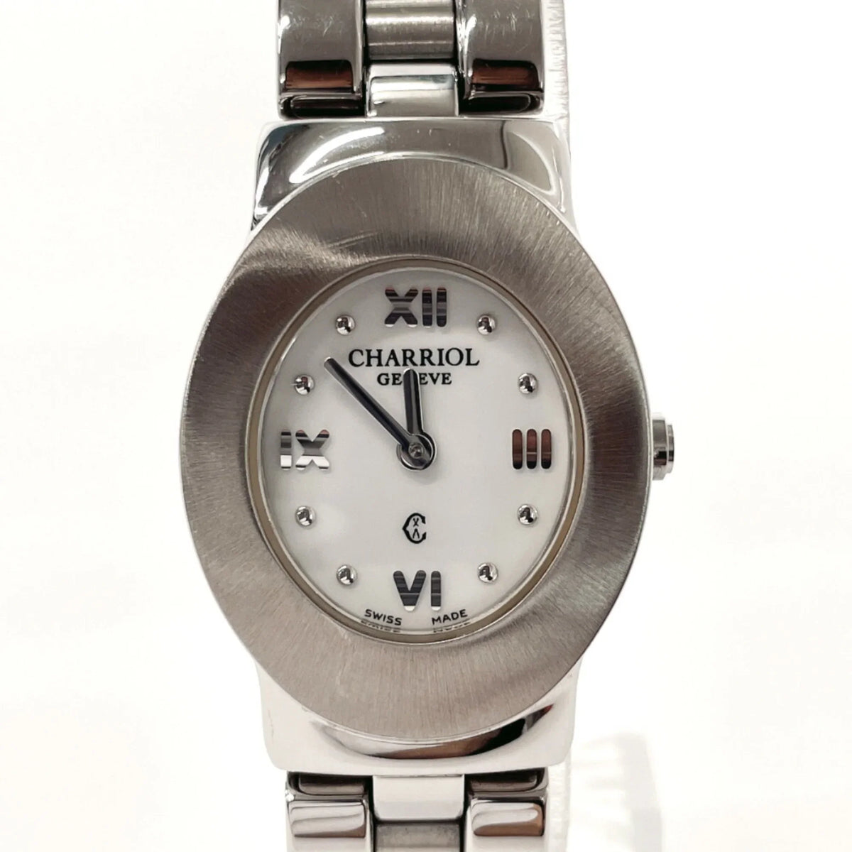 Pre-Owned Charriol Azzurro Watch Stainless Steel  AZURO300900 Women's Silver F3102467 (Good)