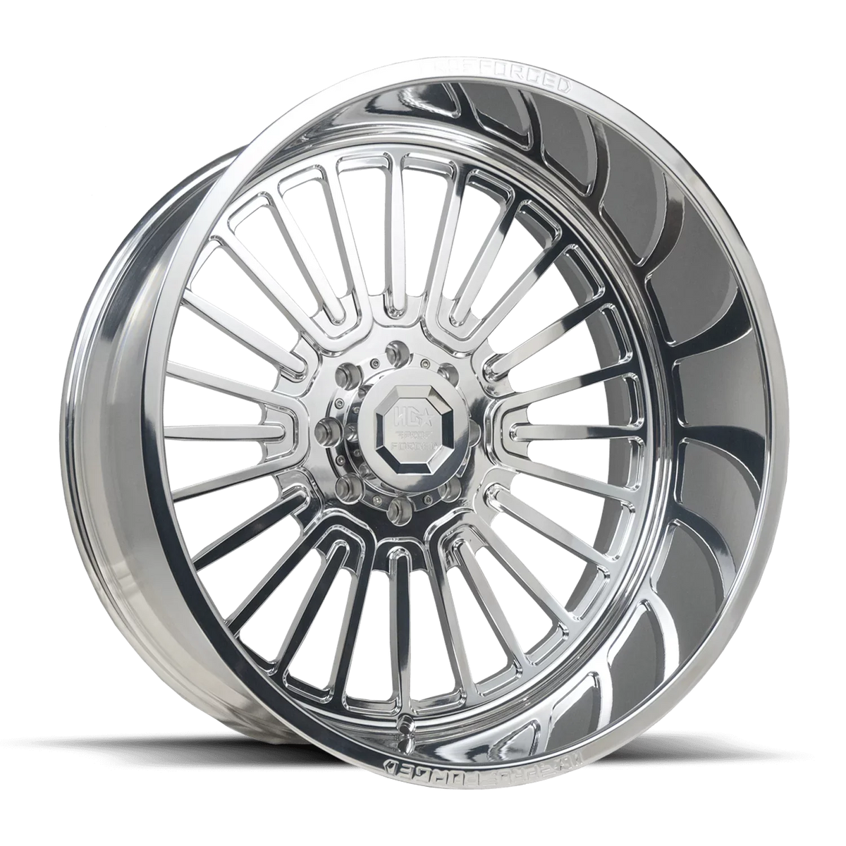 6  26X14 8X165 -76ET 106.1CB High Polished Wheel
